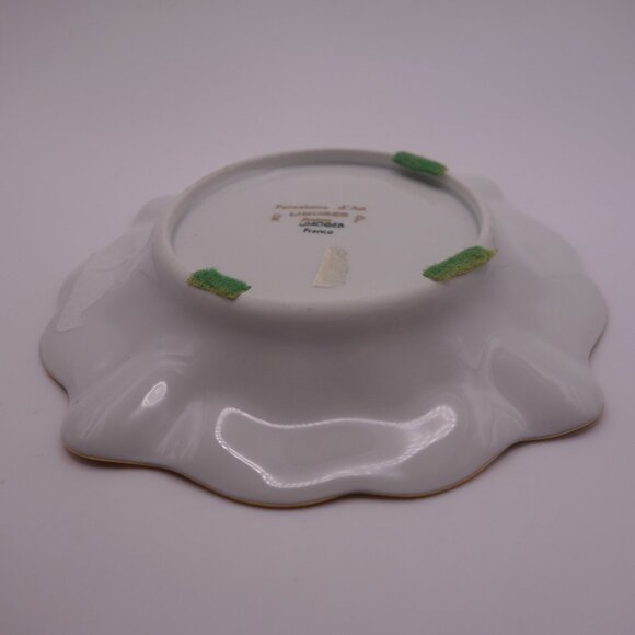 Porcelaine D'Art LIMOGES R P LIMOGES FRANCO Gragonard Courting Scene Ash Tray - Picture 4 of 12